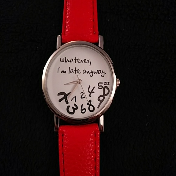 NEW - Watch - red band - Picture 4 of 4